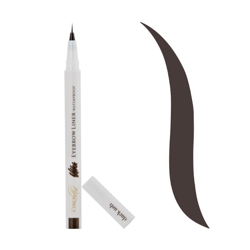 Cariocă de sprâncene ChromArt Eyebrow Liner – Dark Ash